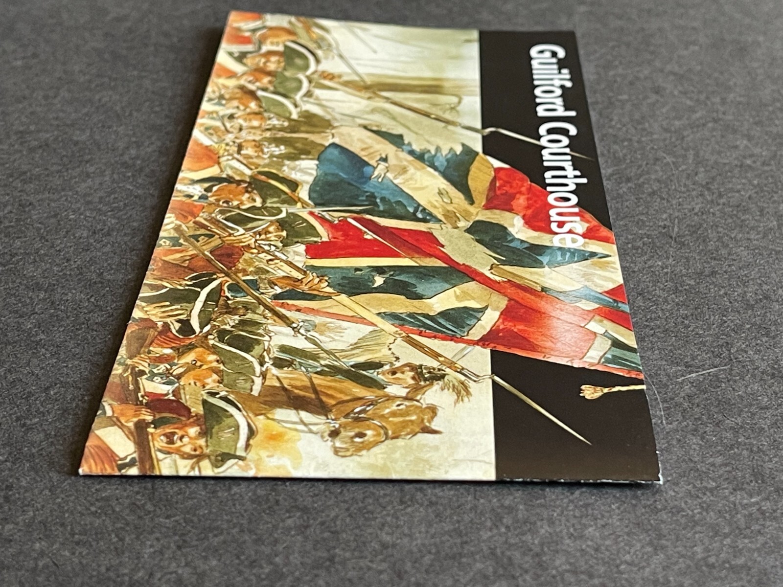 NPS Brochure Map – Guilford Courthouse National Military Park – North Carolina