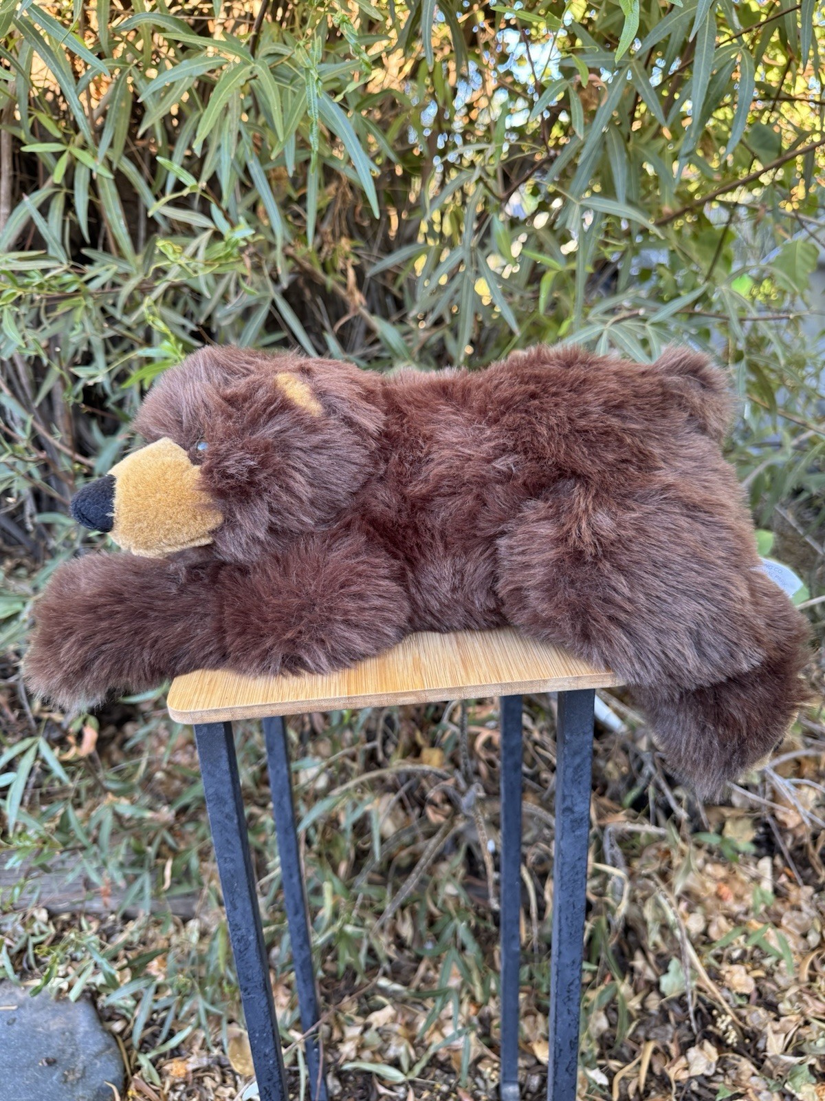 Plush Creations Fred Harvey Trading Company 14” L Plush Yellowstone Brown Bear