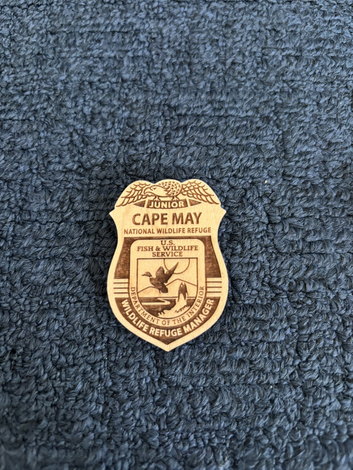 Cape May National Wildlife Refuge Junior Ranger Badge New Jersey