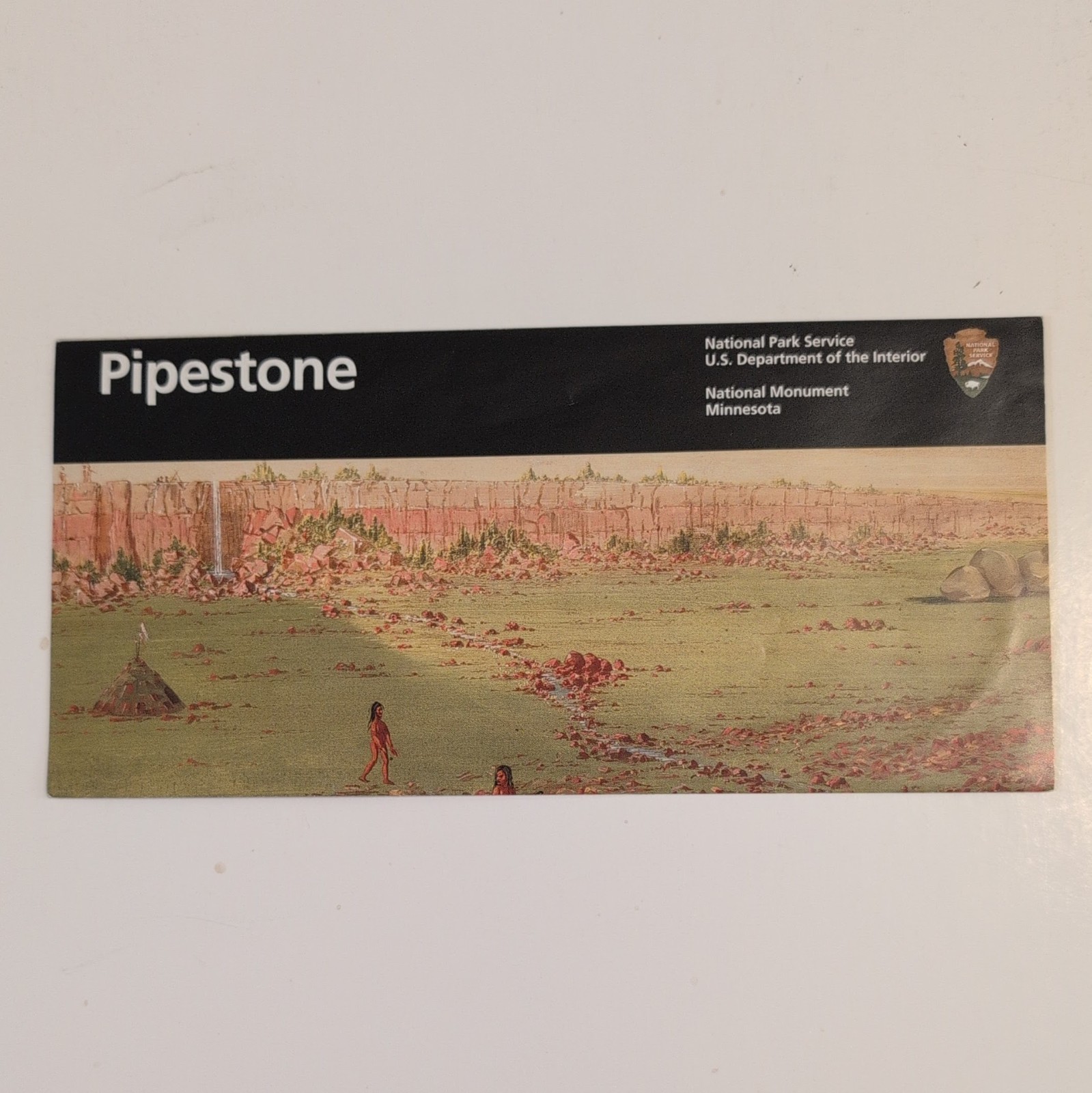 Pipestone Minn National Park Service NPS Unigrid Brochure GPO 2006 Reprint 2006
