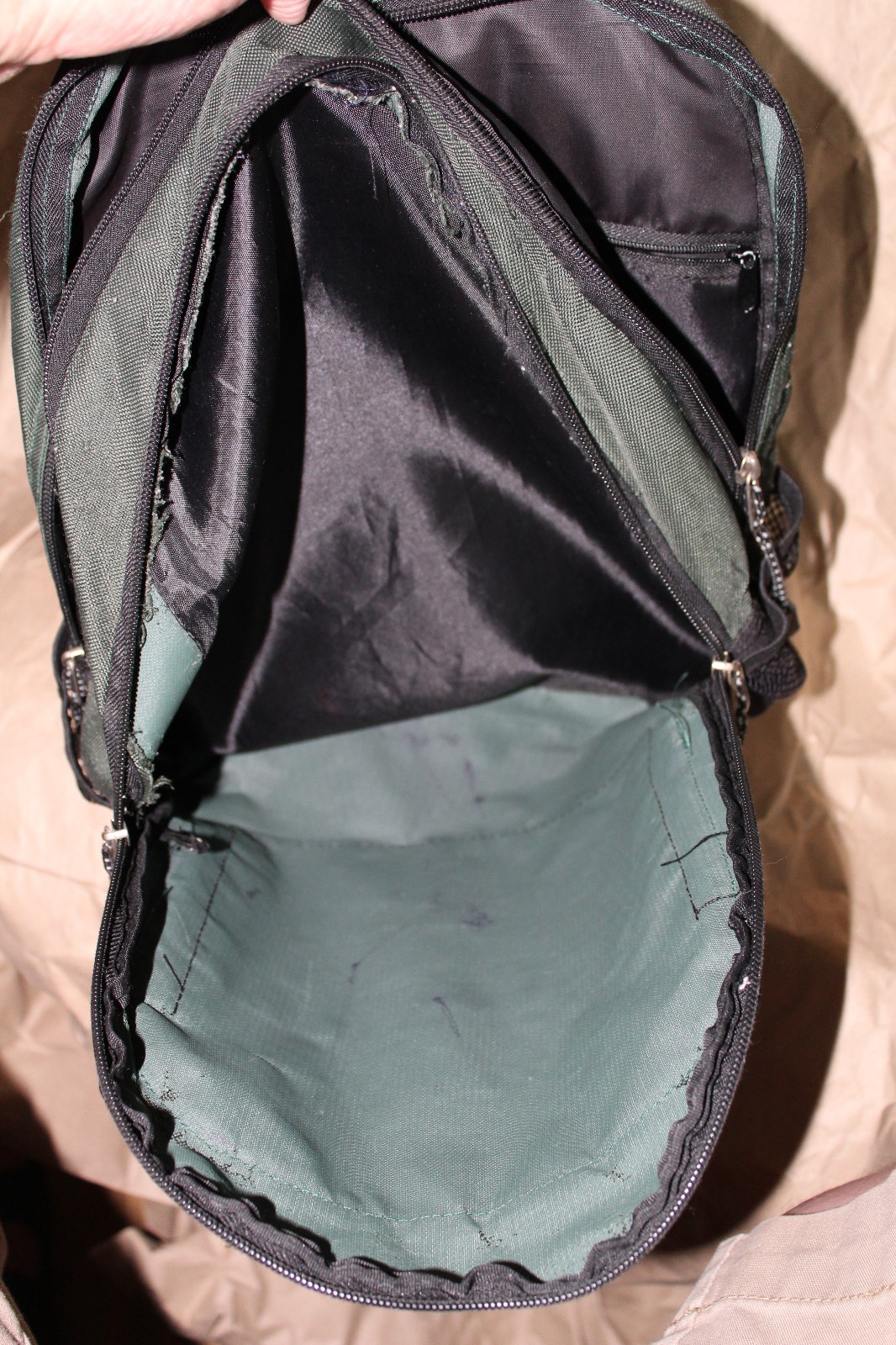 VTG – National Park Service Junior Ranger Kids Green Backpack ~15″x12″