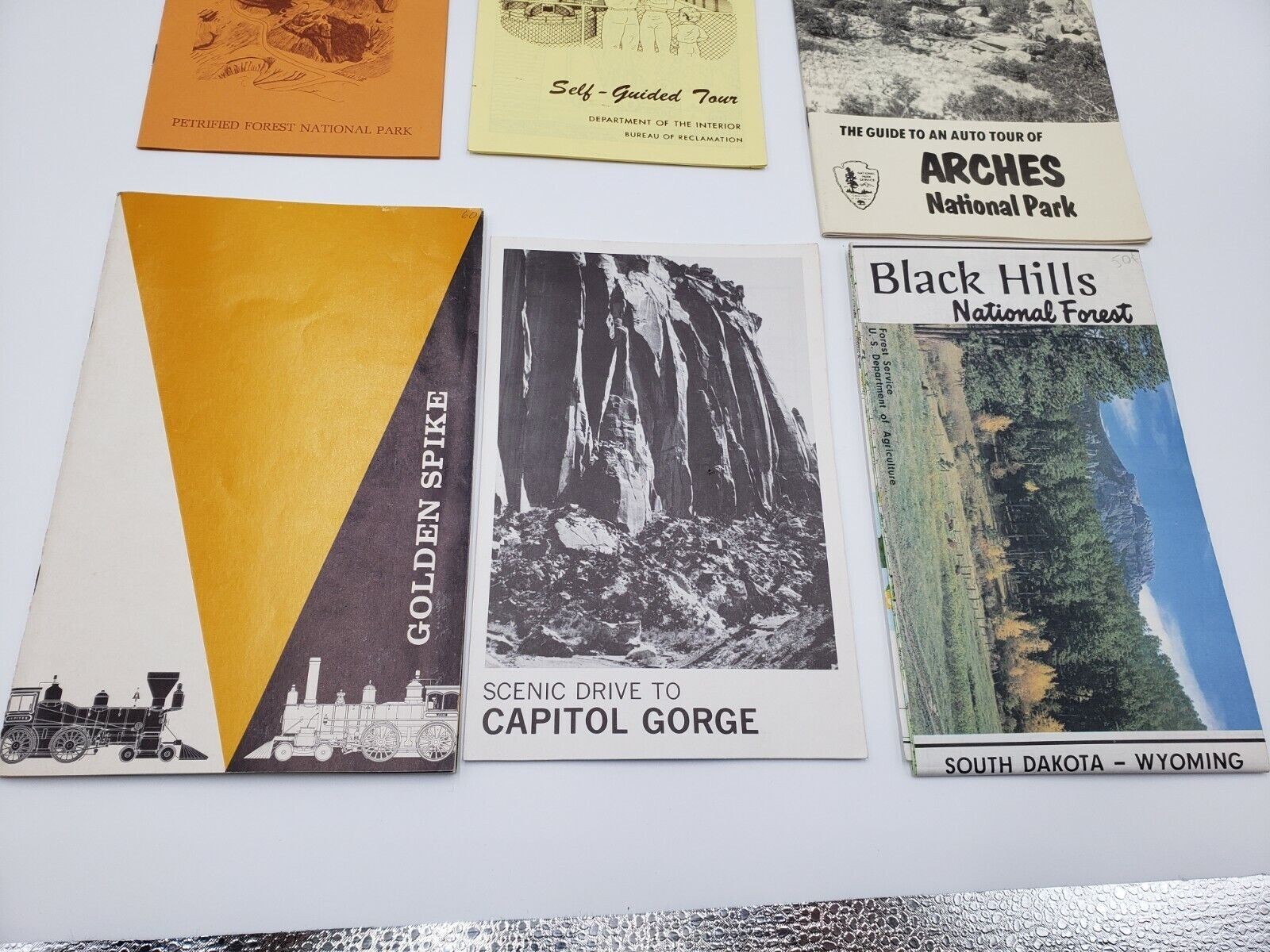 National Park Service Department of Interior Pamphlet Brochure Map Lot 11 Count