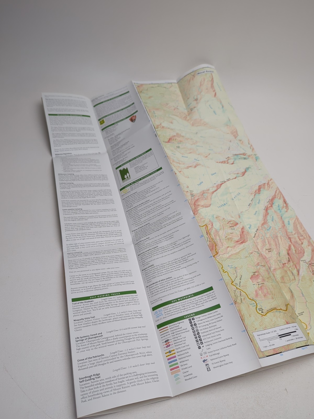 national geographic trails illustrated – Mount Rainier