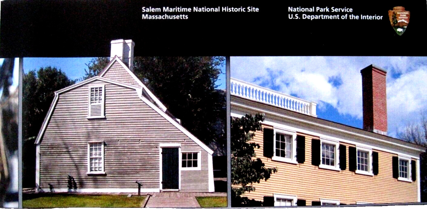 Salem Maritime National Historic Site National Park Service Unigrid Brochure Map