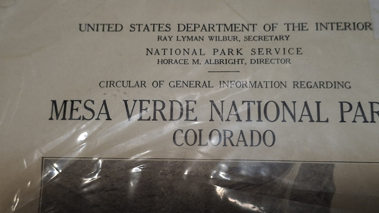 Original 1932 Mesa Verde National Park Guide Booklet – California Academy of…