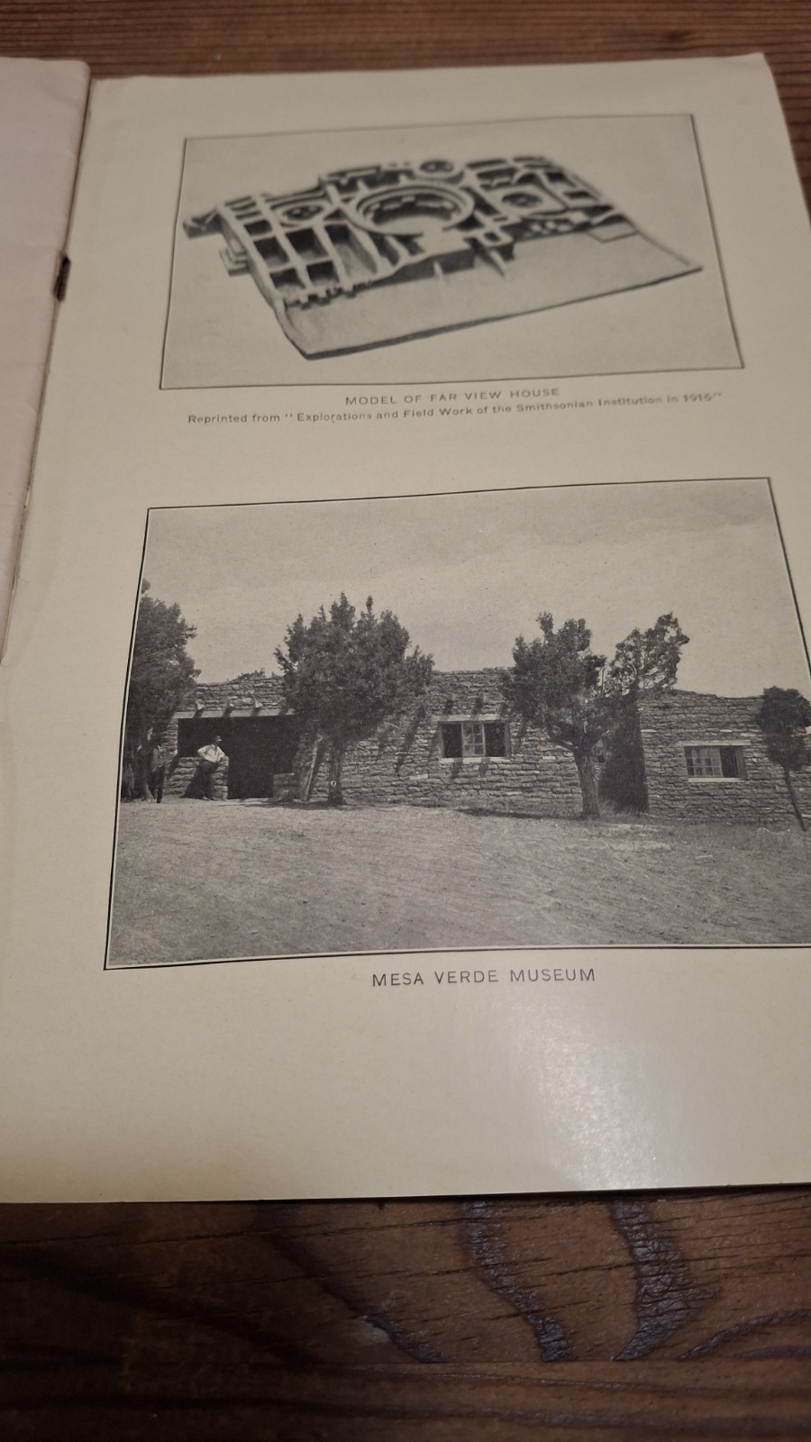 Original 1932 Mesa Verde National Park Guide Booklet – California Academy of…