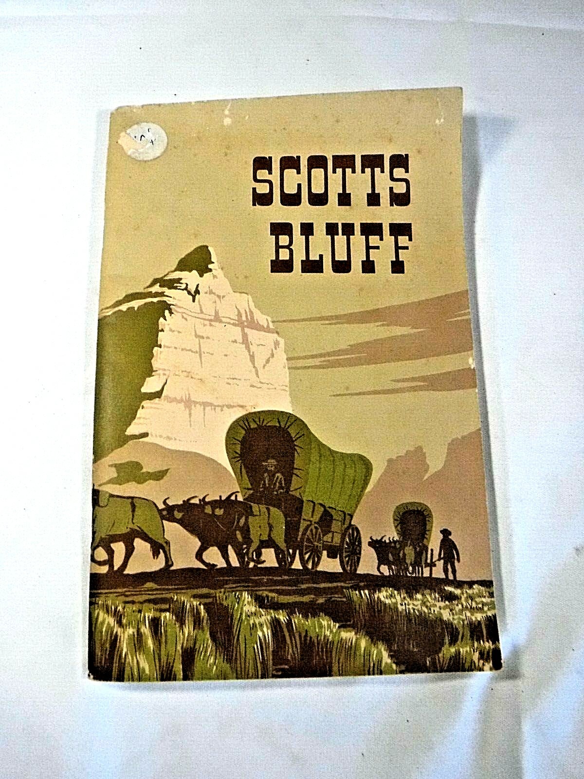 SCOTTS BLUFF NATIONAL MONUMENT NEBRASKA By Merrill Mattes 1961 Natl Park Service