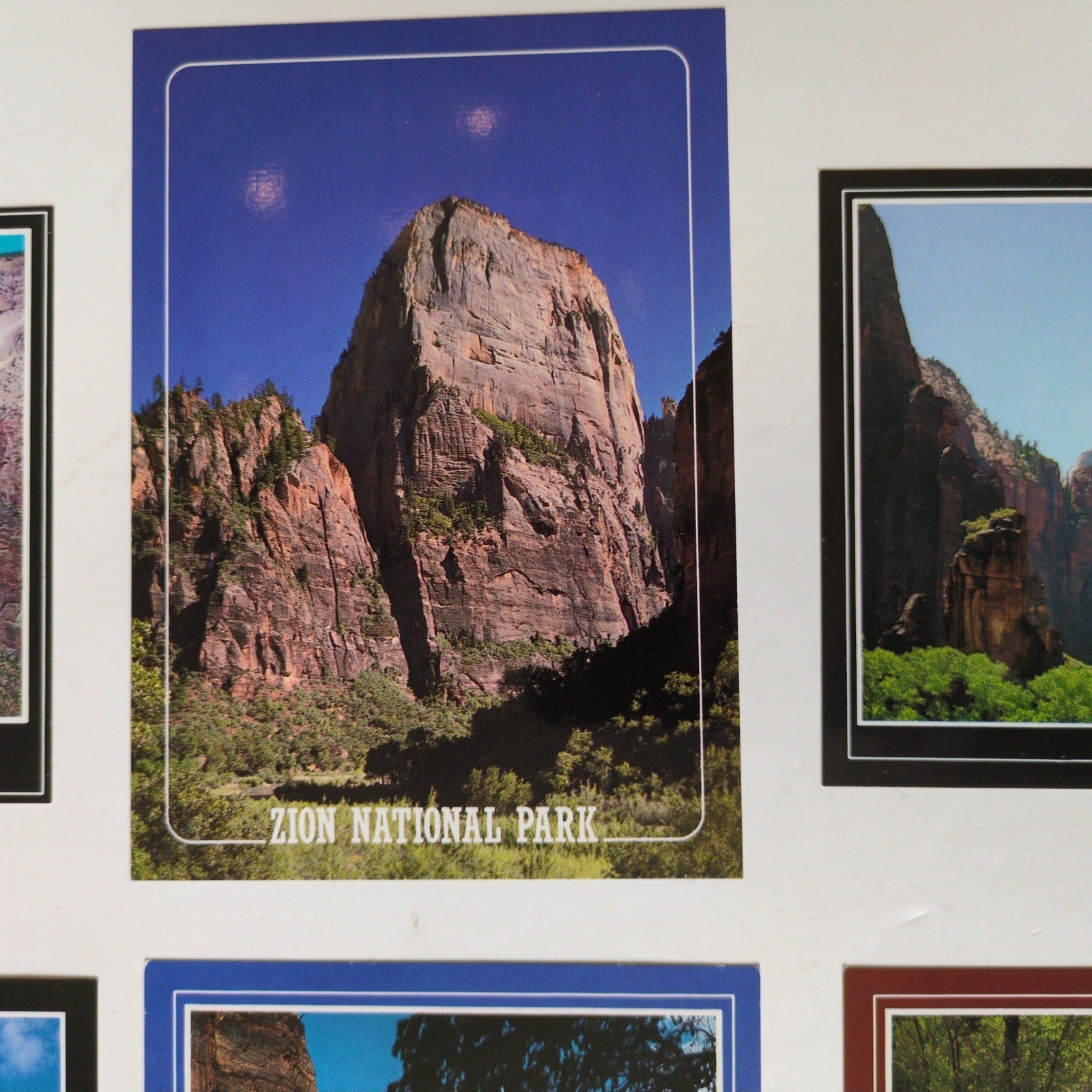 Vtg 80s Zion National Park Postcards Nature Mountains Set of 6 National Parks
