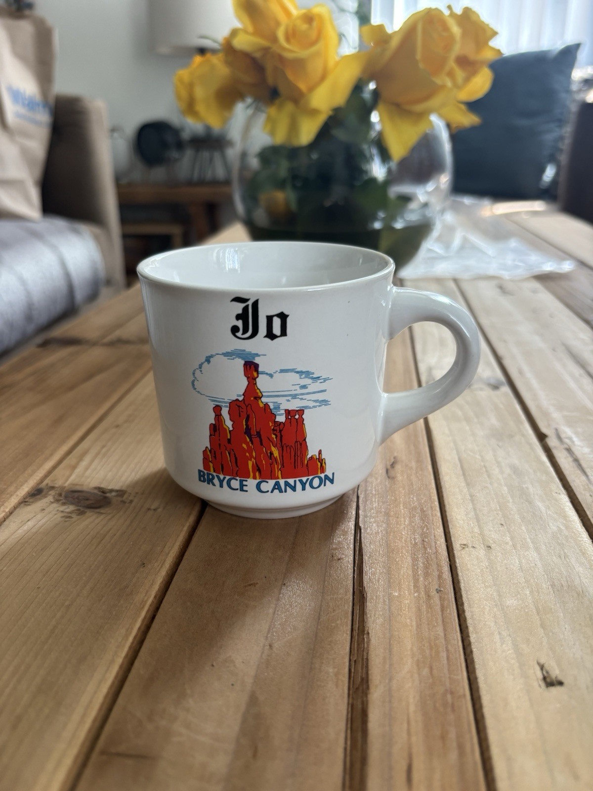 Bryce Canyon National Park Souvenir Ceramic Coffee Mug “Jo” National Parks