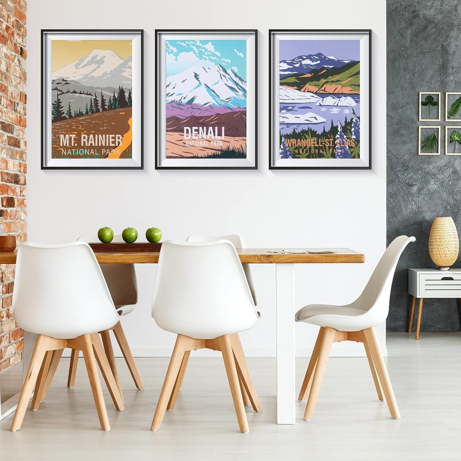 Vintage Landscape Posters – 16 Abstractive Art Prints for Home Design