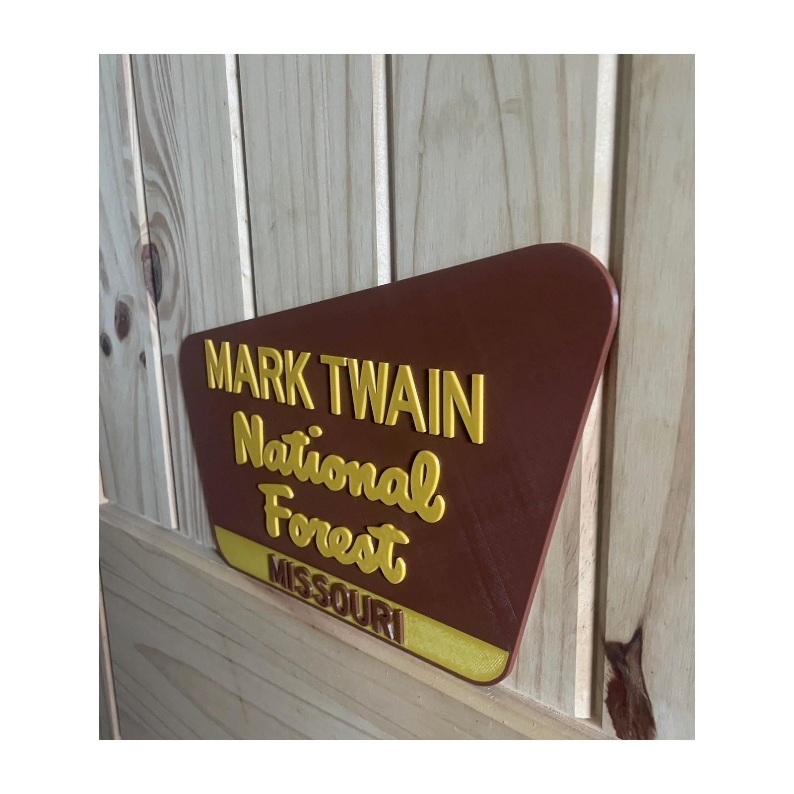 Mark Twain National Forest Missouri Sign Hike Trail Camp Outdoors
