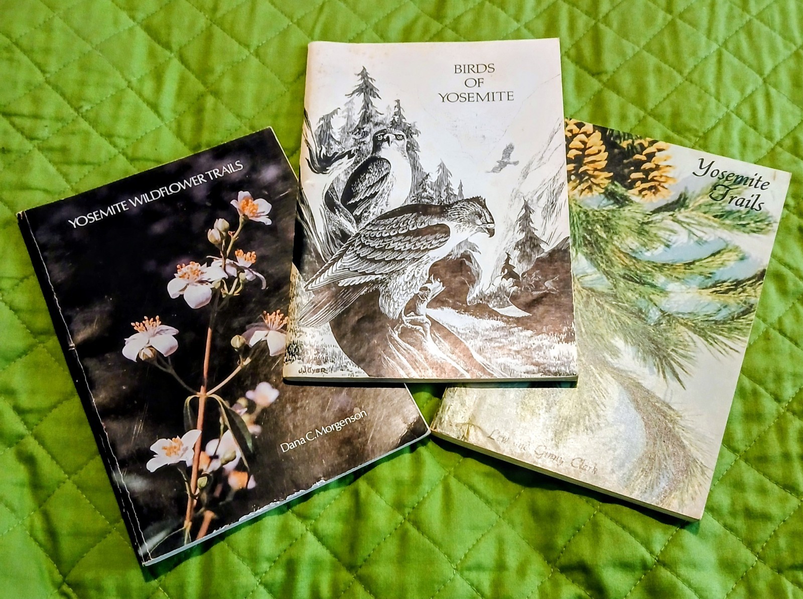 Yosemite National Park books from the 1970s – Lot of 3