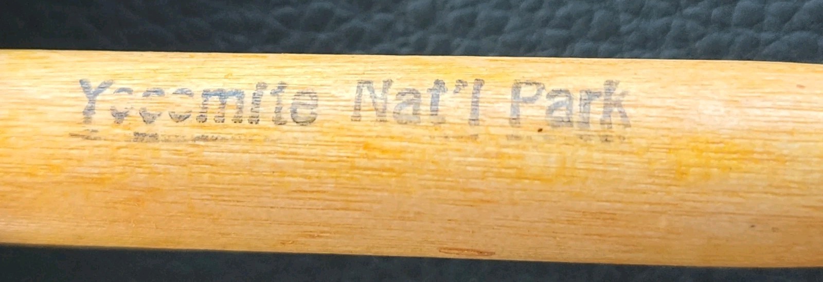 VINTAGE 1960’s Yosemite National Park Souvenir Wooden Pipe Smoking Wood Unused