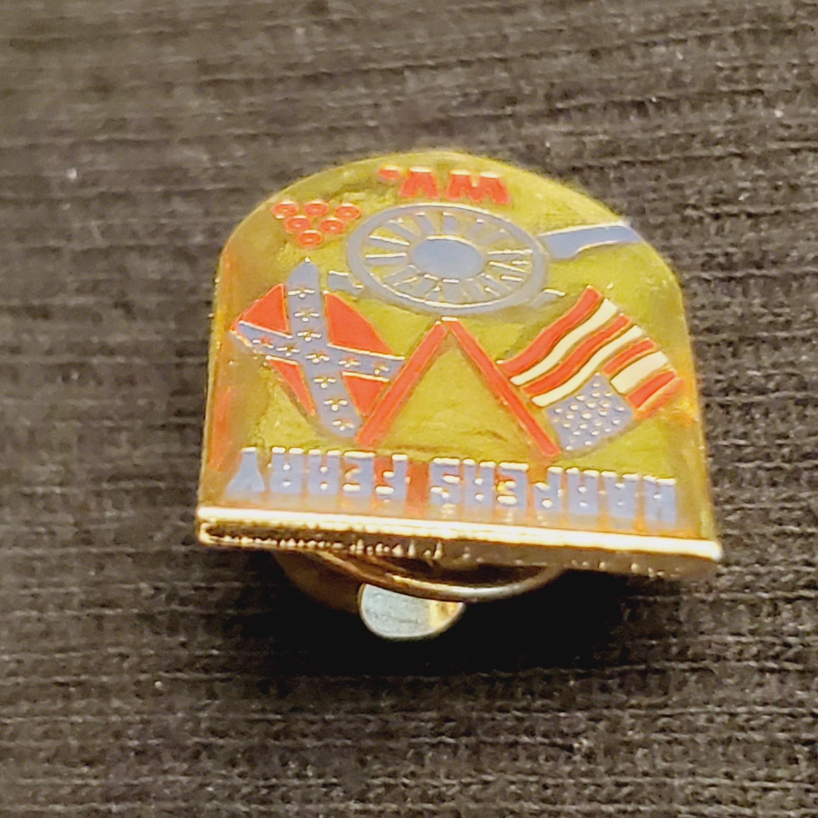 Vintage Harpers Ferry, West Virginia National Historical Park Lapel Pin
