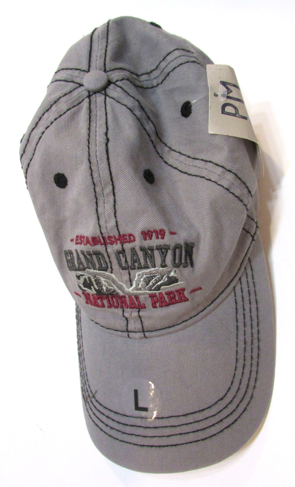 New 2000’s Grand Canyon National Park Prairie Mountain Sz L Ball Cap Trucker Hat