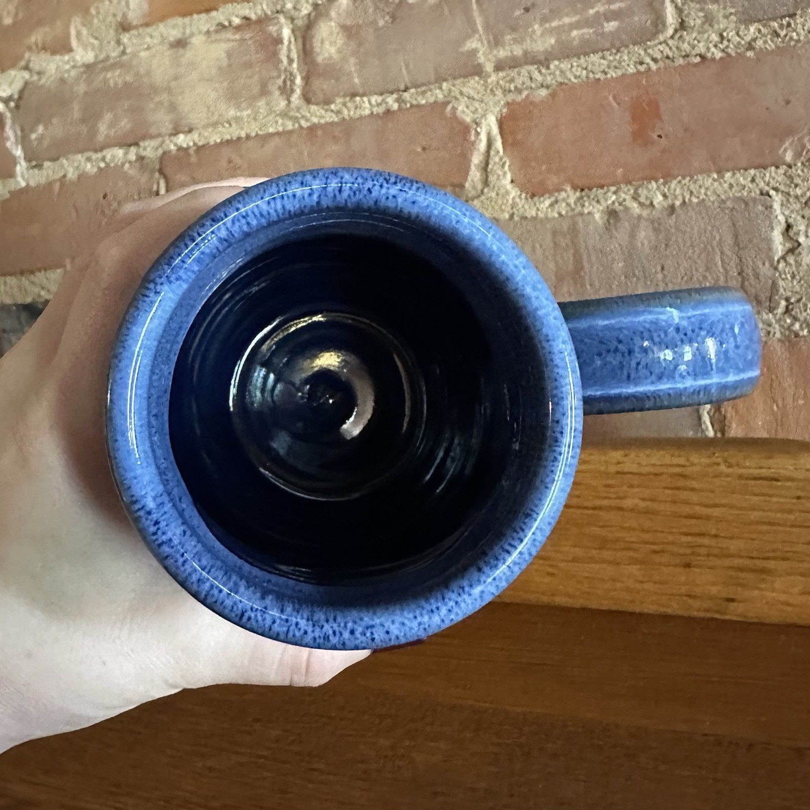 Deneen Pottery Great Smoky Mountains National Park Handthrown USA Blue Mug 2024