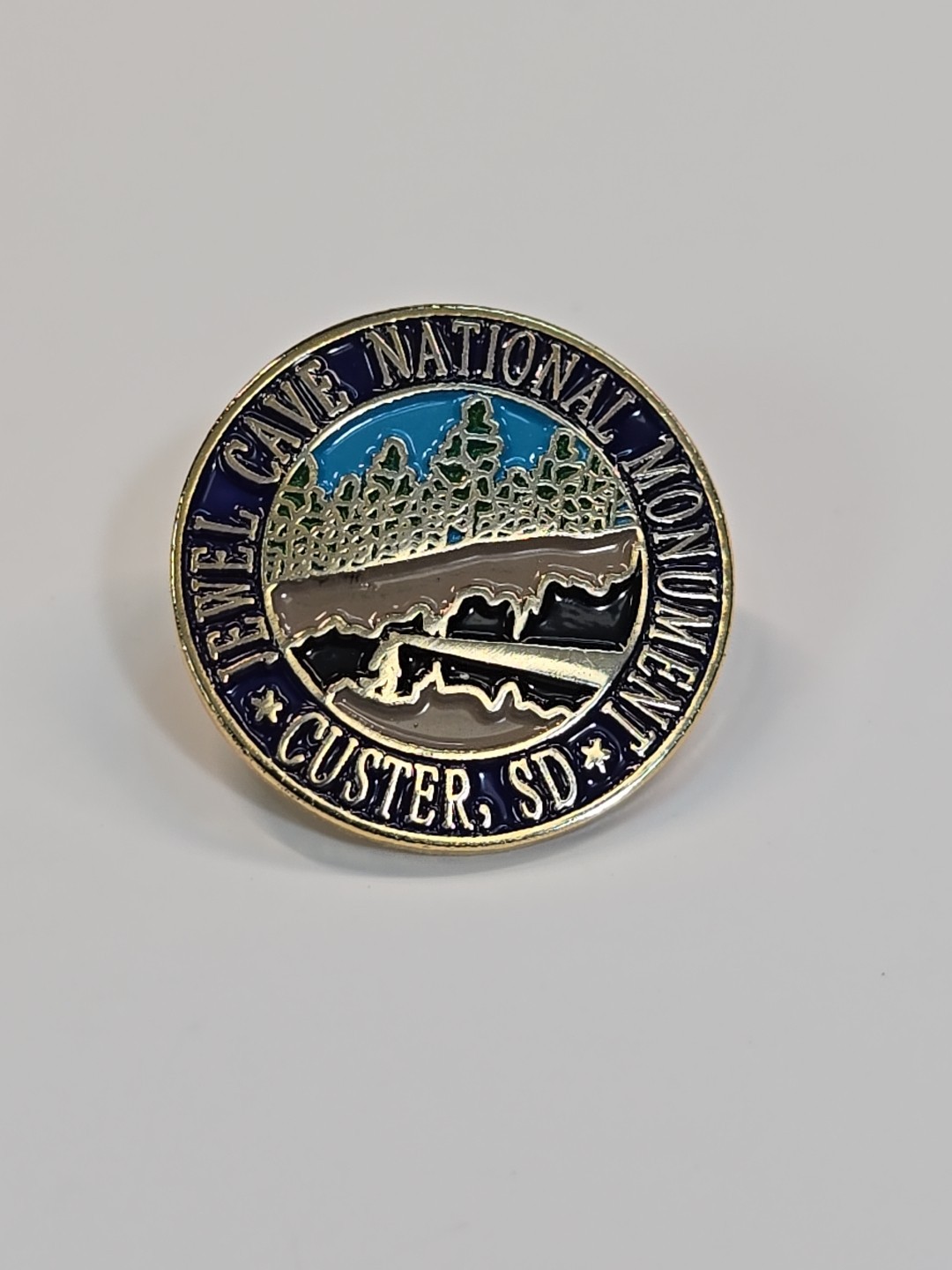 Jewel Cave National Monument Travel Souvenir Lapel Custer South Dakota
