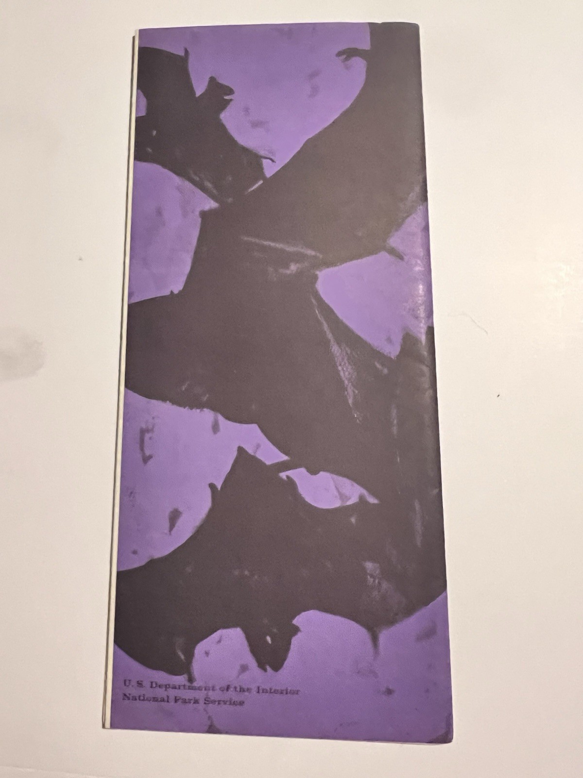 Vintage Carlsbad Caverns National Park Brochure 1967 Bats National Park Service