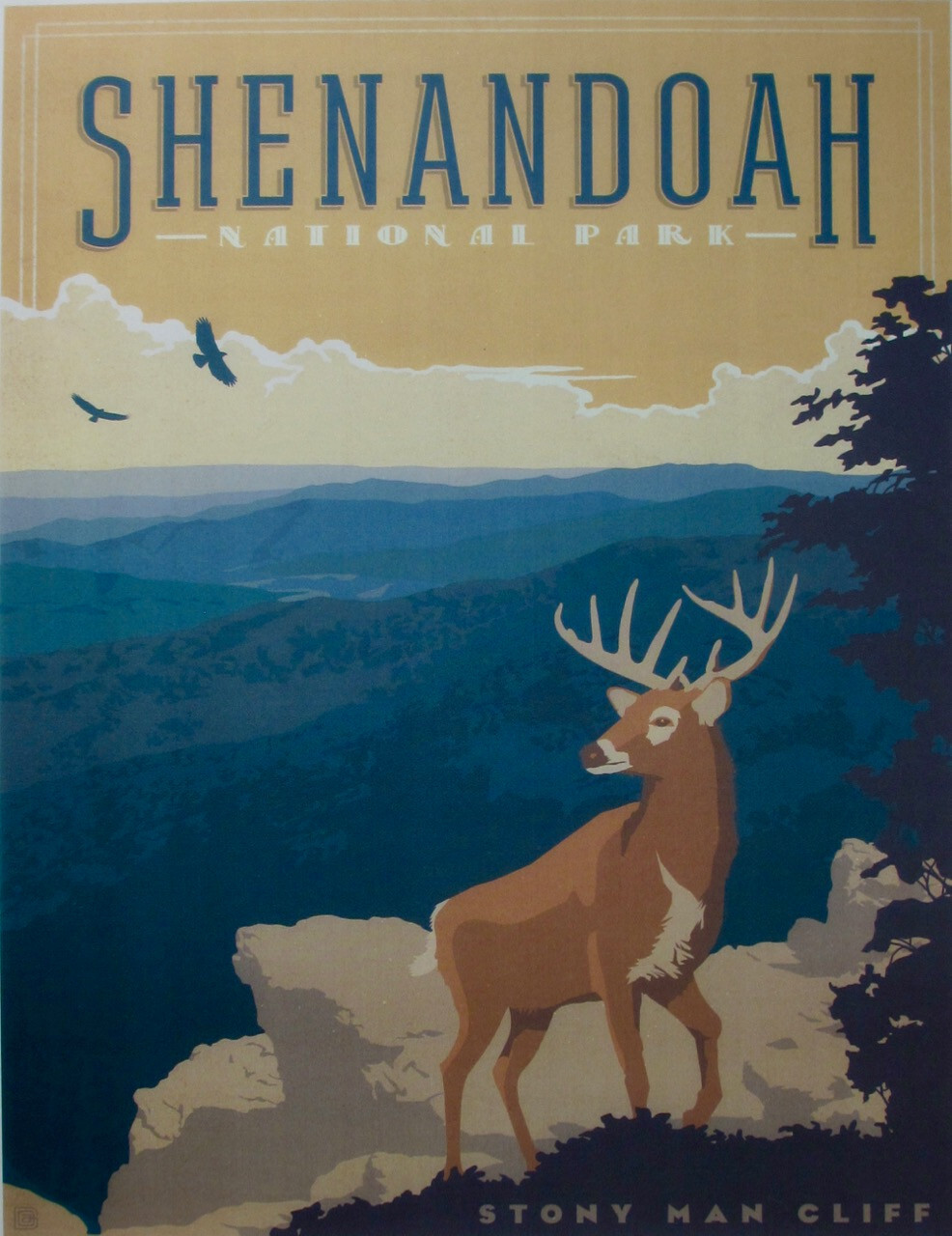 Shenandoah National Park Art Print 11×14