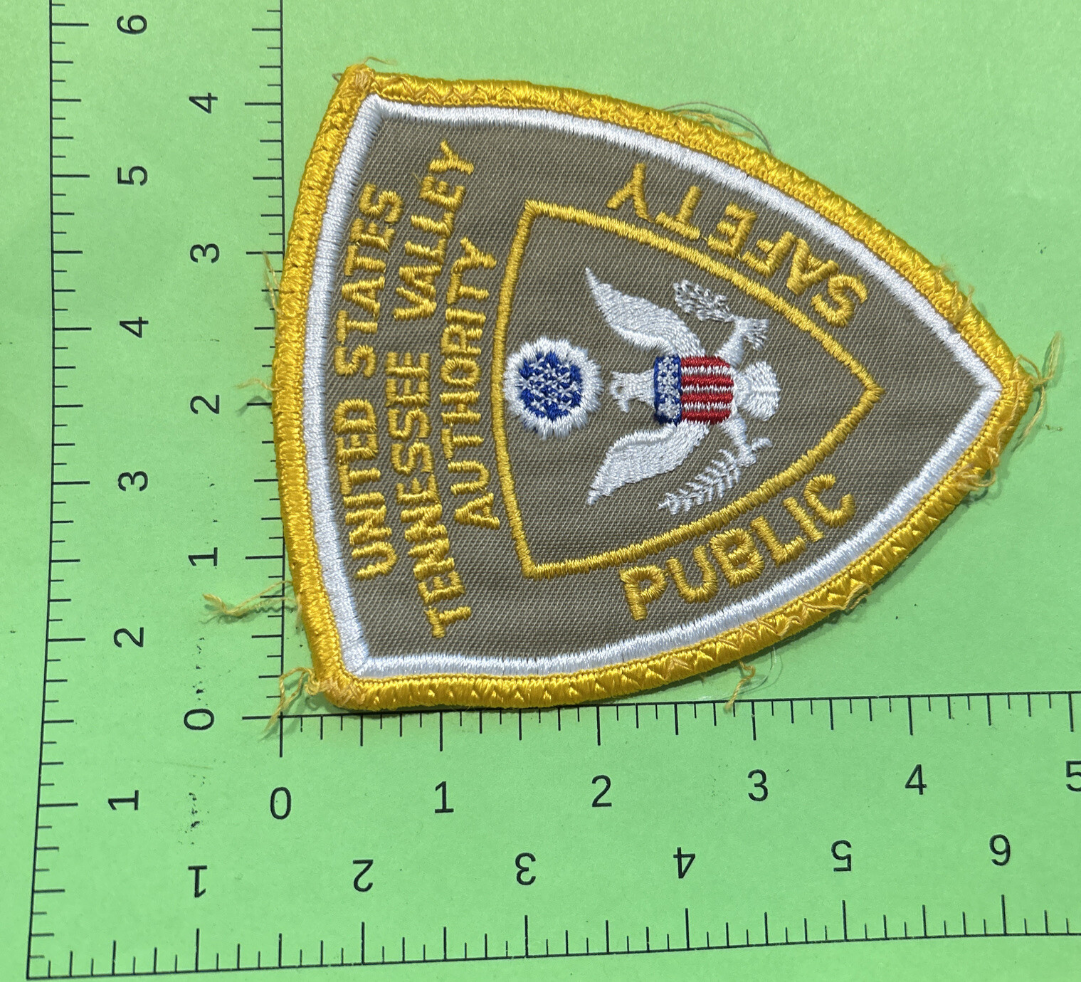Public Safety United States Tennessee Valley Authority Patch Collectable
