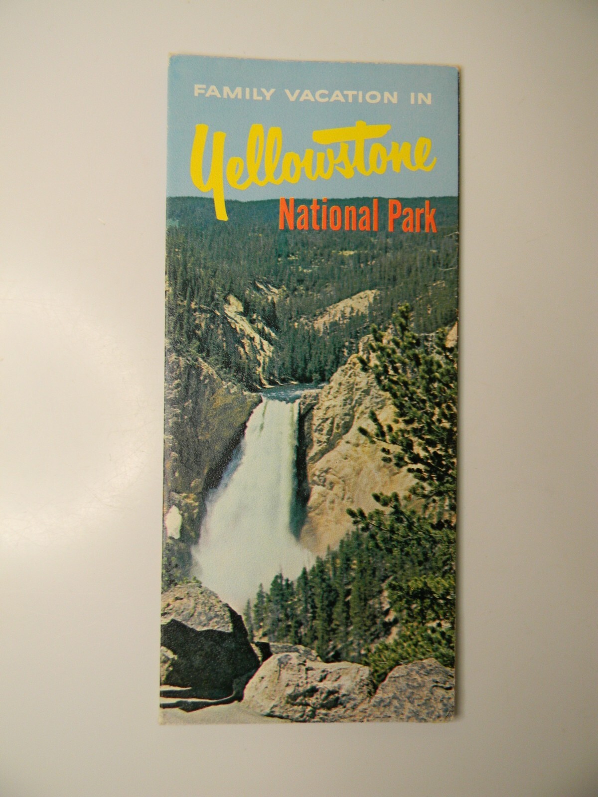 Vintage 1963 Yellowstone National Park Family Vacation Tourist