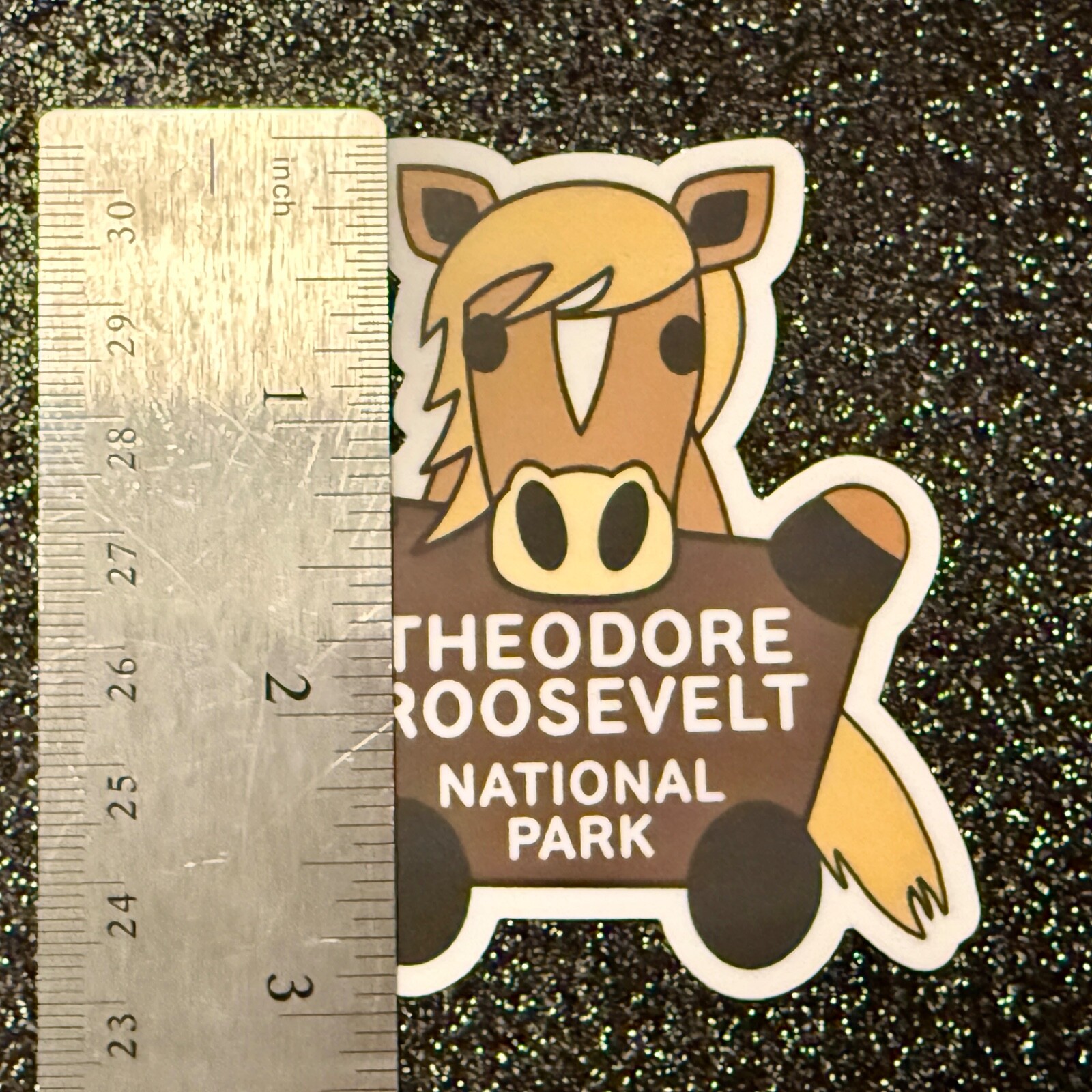 Theodore Roosevelt National Park Weatherproof Vinyl Sticker