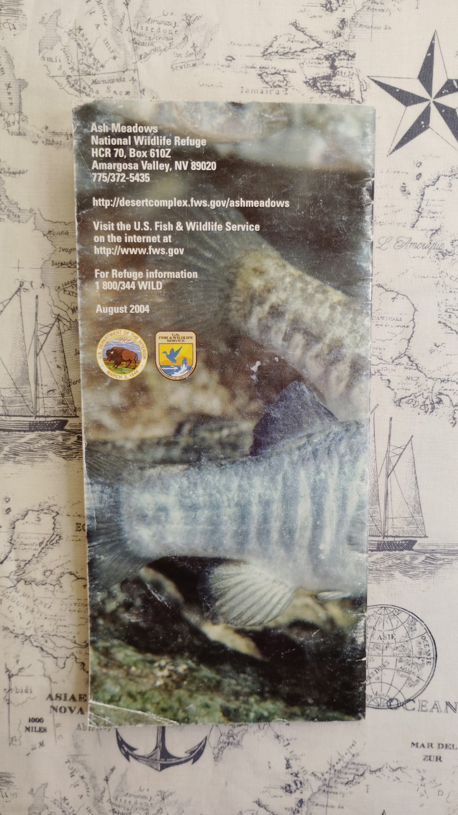 2004 US Fish & Wildlife Service Ash Meadows National Wildlife Refuge NV Brochure