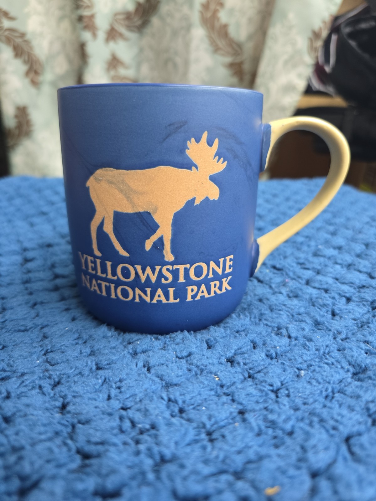 Yellowstone National Park General Store Buffalo Embossed Cup Mug