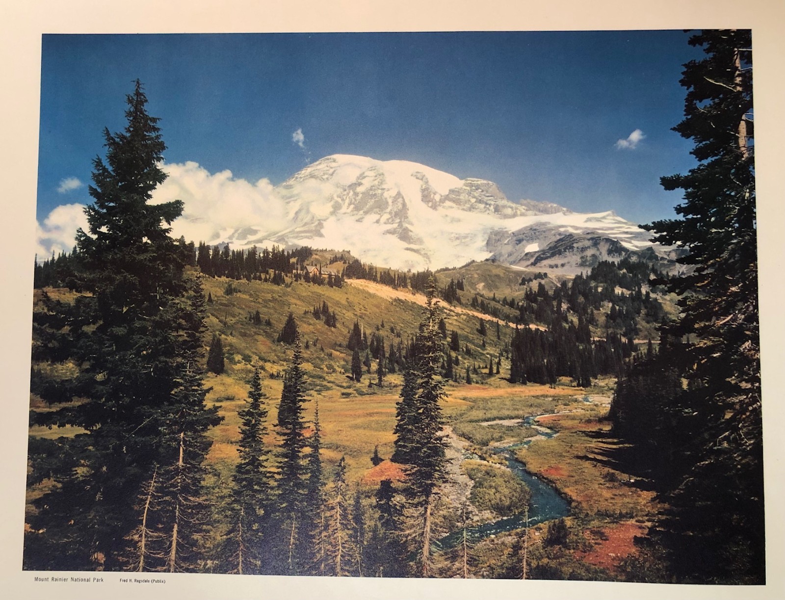 RARE 1953 National Parks Portfolio No. 1 12 lithograph scenes on special paper