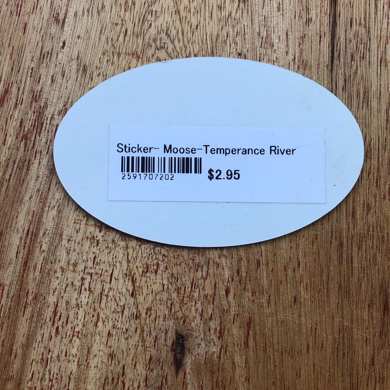 Temperance River State Park Sticker Decal Silver Bay MN Moose Unused 2.25″x3.5″