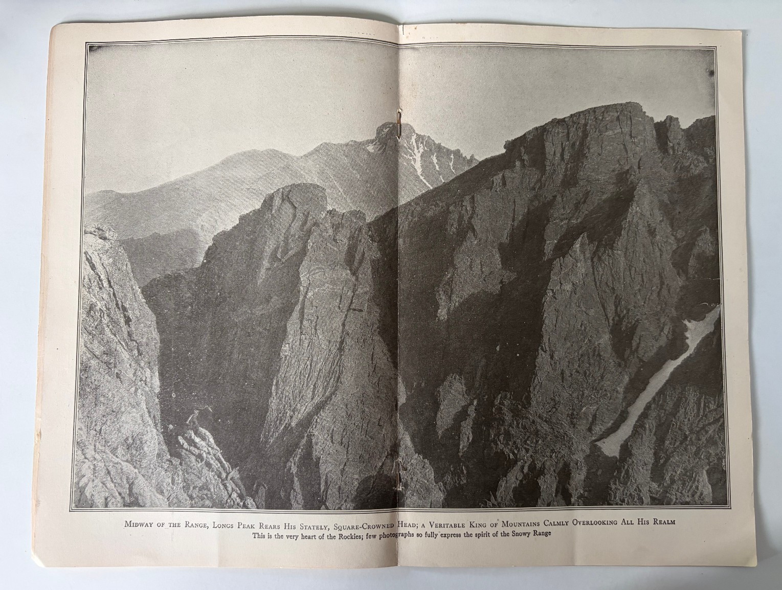1916 Rocky Mountain National Park Booklet Dept of Interior Franklin Lane