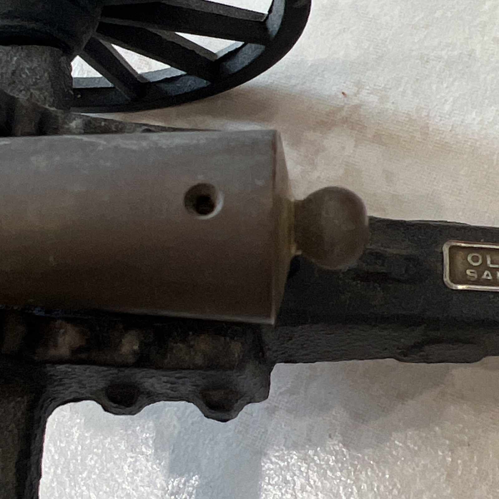 Old Fort Point San Francisco CA Metal Souvenir Black Powder Cannon