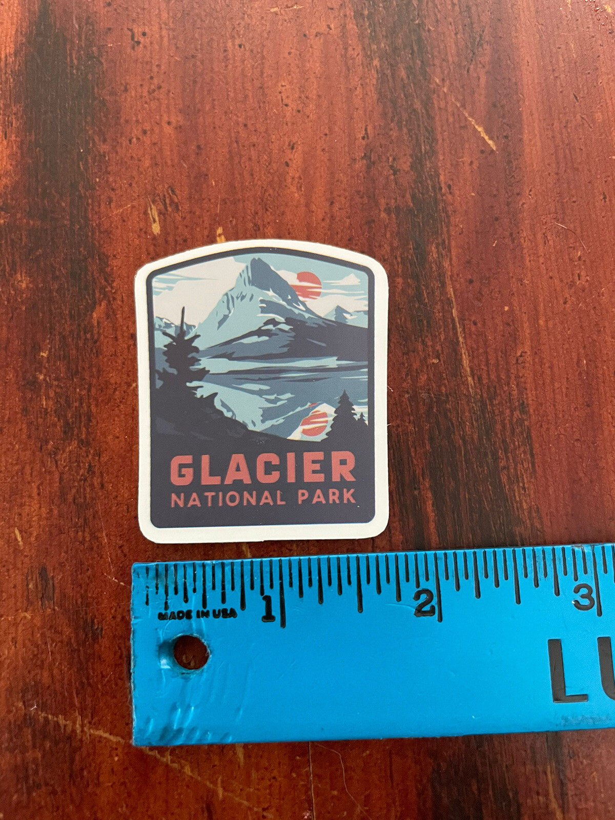 Glacier National Park Outdoor Wilderness Sticker Decal