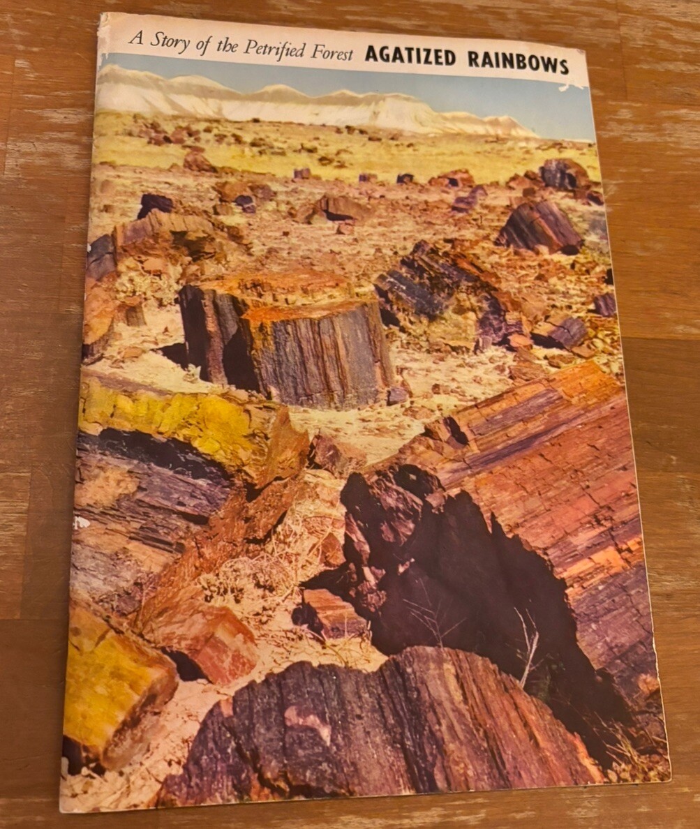 Agatized Rainbows A Story of the Petrified Forest Travel Souvenir Book 1951