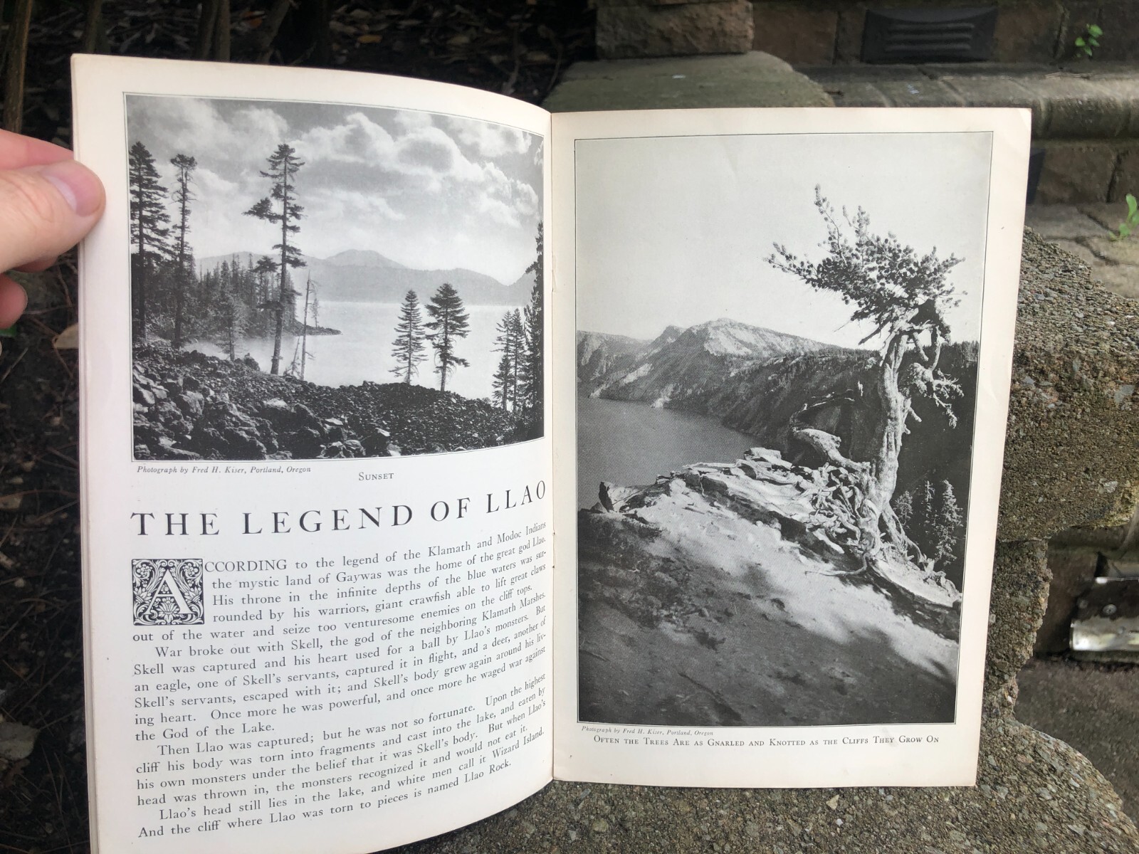 1930’s Crater Lake National Park -US Dept. of Interior- Booklet