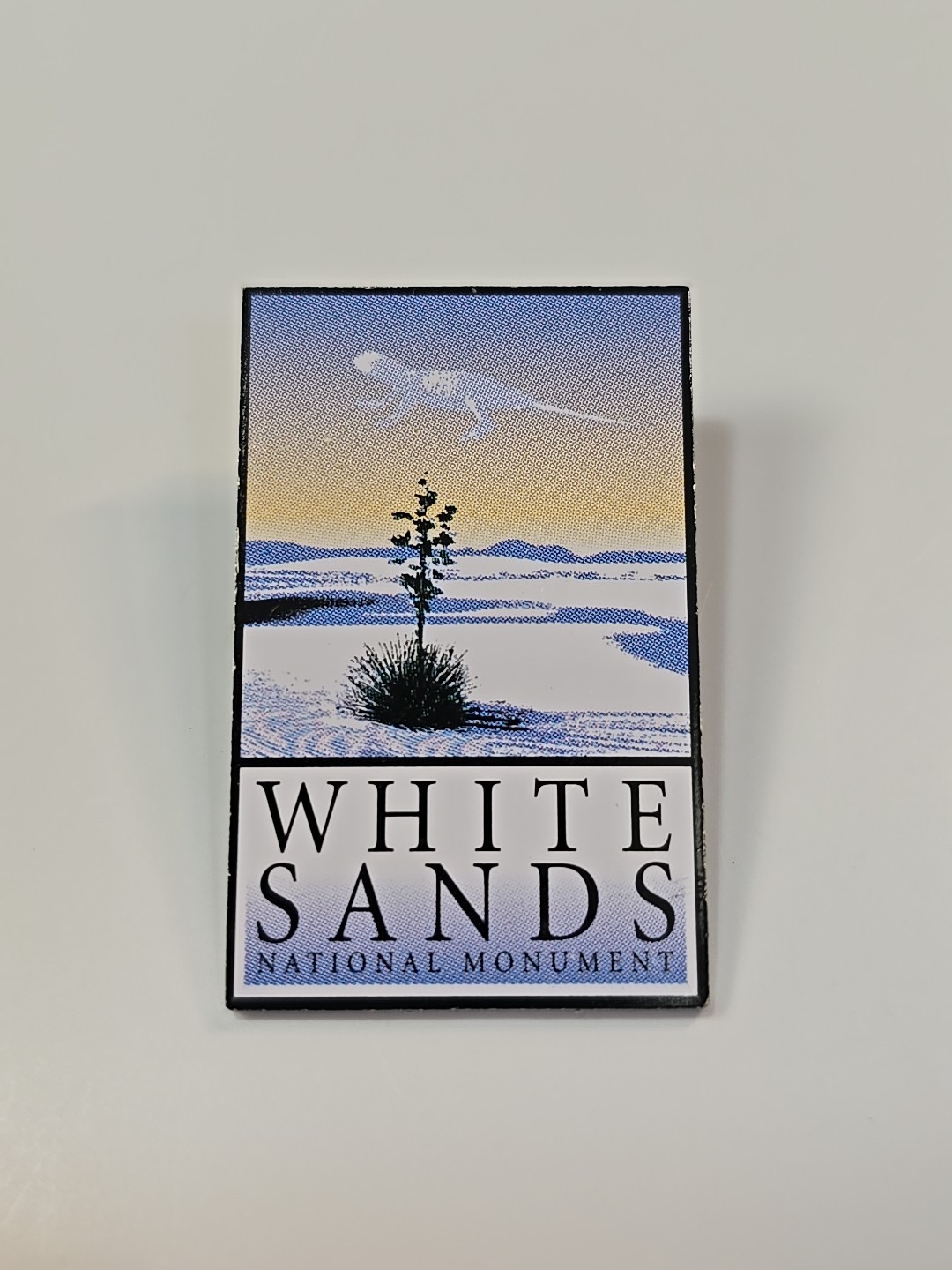 White Sands National Monument Travel Souvenir Lapel Pin New Mexico