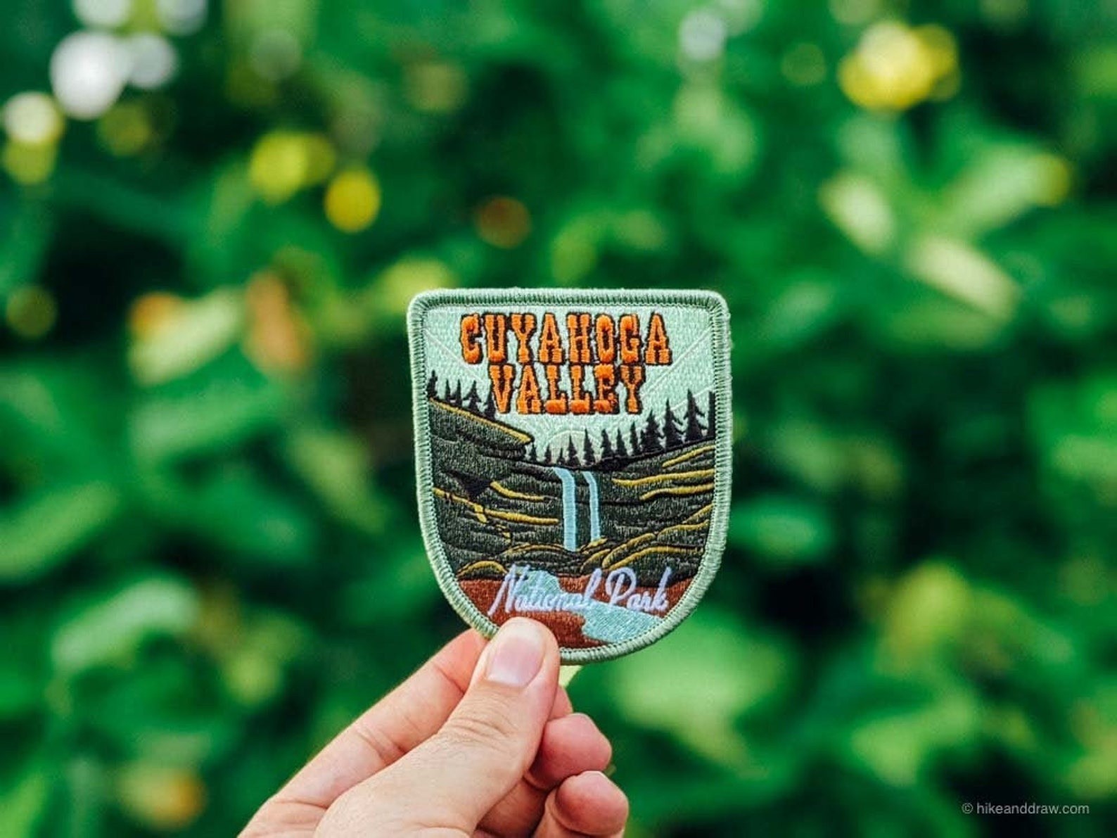 Cuyahoga Valley National Park Patch Iron-On Applique Souvenir Gift