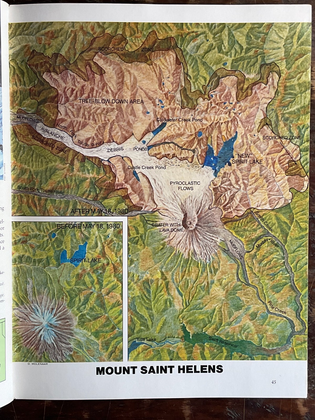 1985 Mount St. Helens: The Story Behind the Scenery by Thom Corcoran