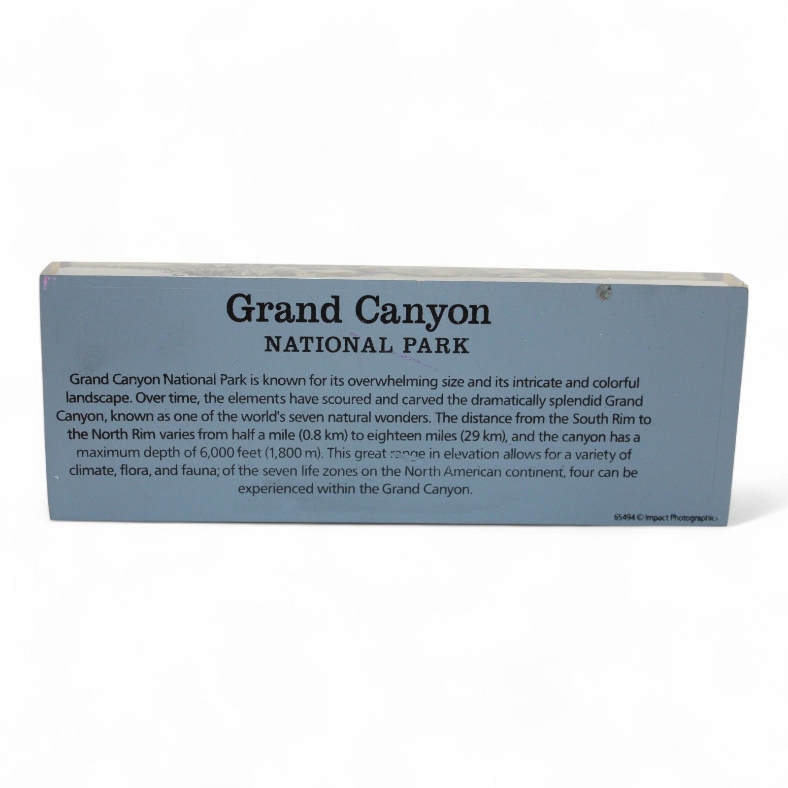 Grand Canyon National Park Landscape Resin 3D Desk Decor Artwork