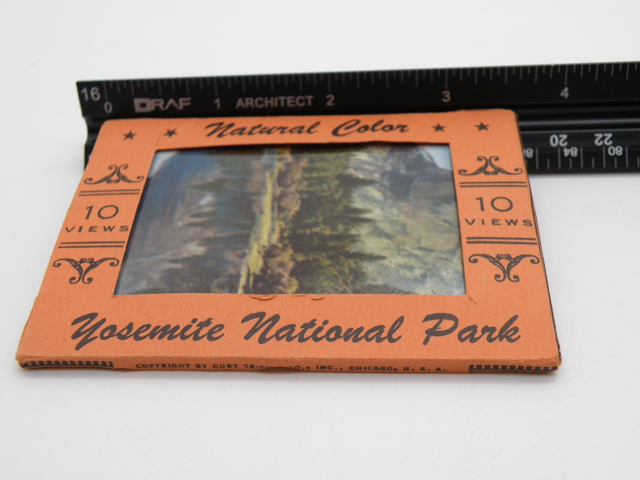 Vtg 1950s Yosemite National Park Curt Teich MINI Souvenir Picture Pack 10