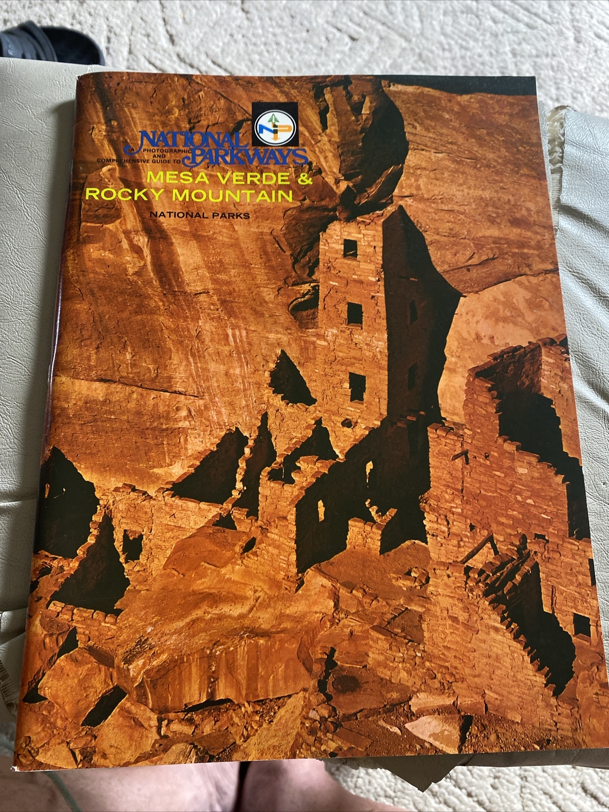 VINTAGE 1975 National Parkways Mesa Verde & Rocky Mountain W/ Pet For Bookmark