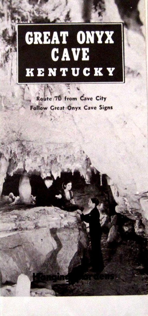 Vintage Great Onyx Cave Kentucky Brochure From The 80’s