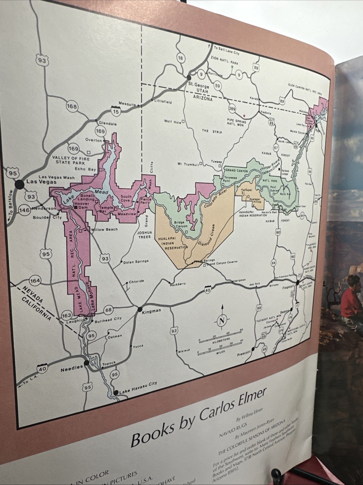 VTG 1986 Grand Canyon Country Color Photograph By Josef Muench And Carlos Elmer