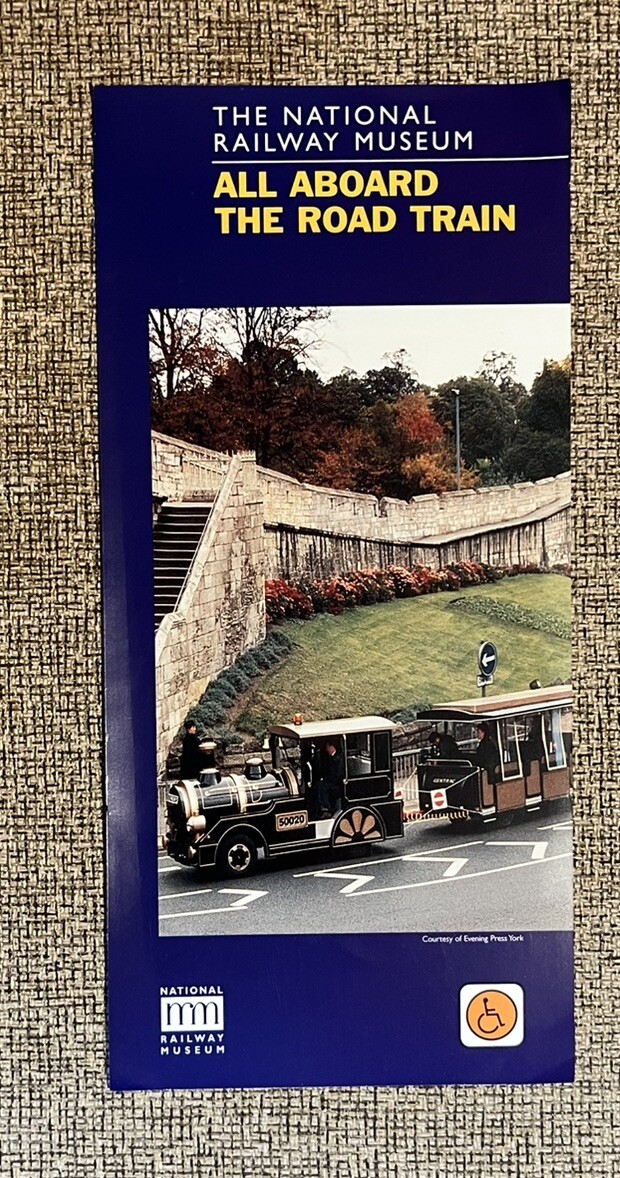 THE NATIONAL RAILWAY MUSEUM PAMPHLET – YORK ENGLAND 1997