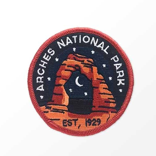 Arches National Park Patch Iron-On Applique Souvenir Gift