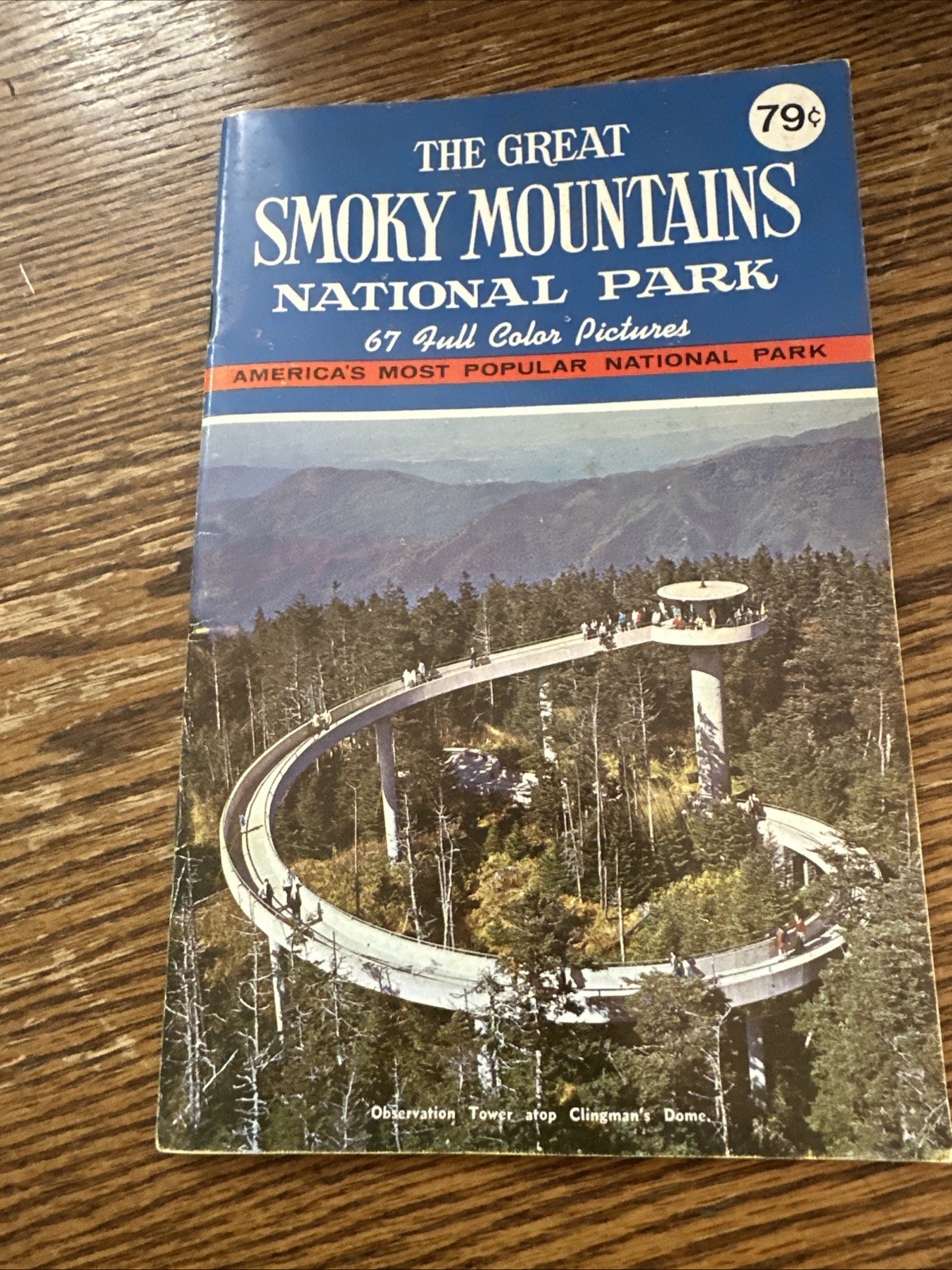 Vintage The Great Smoky Mountains National Park Booklet 1966 W.M. Cline Co.
