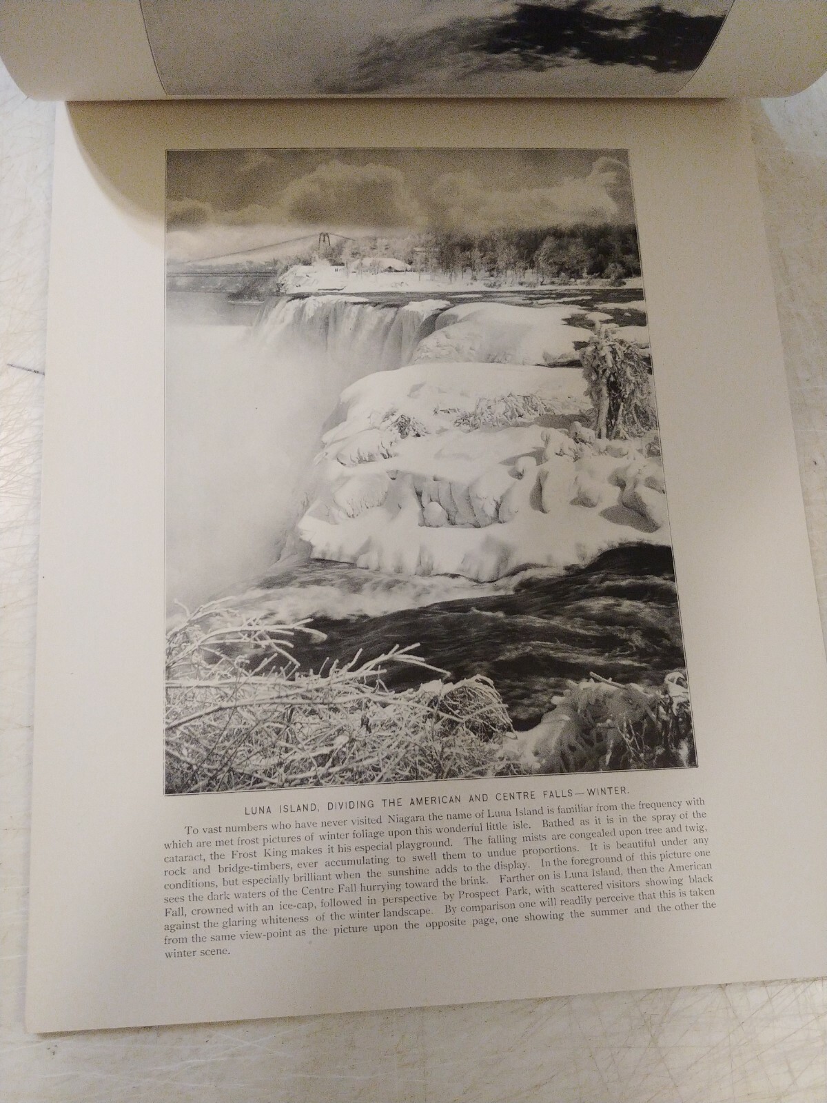 WITH PEN AND CAMERA AT NIAGARA FALLS PHOTO ALBUM 1898