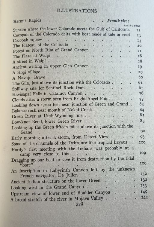 1923 Colorado River Grand Canyon Boat Trip History Book: Old Photographs