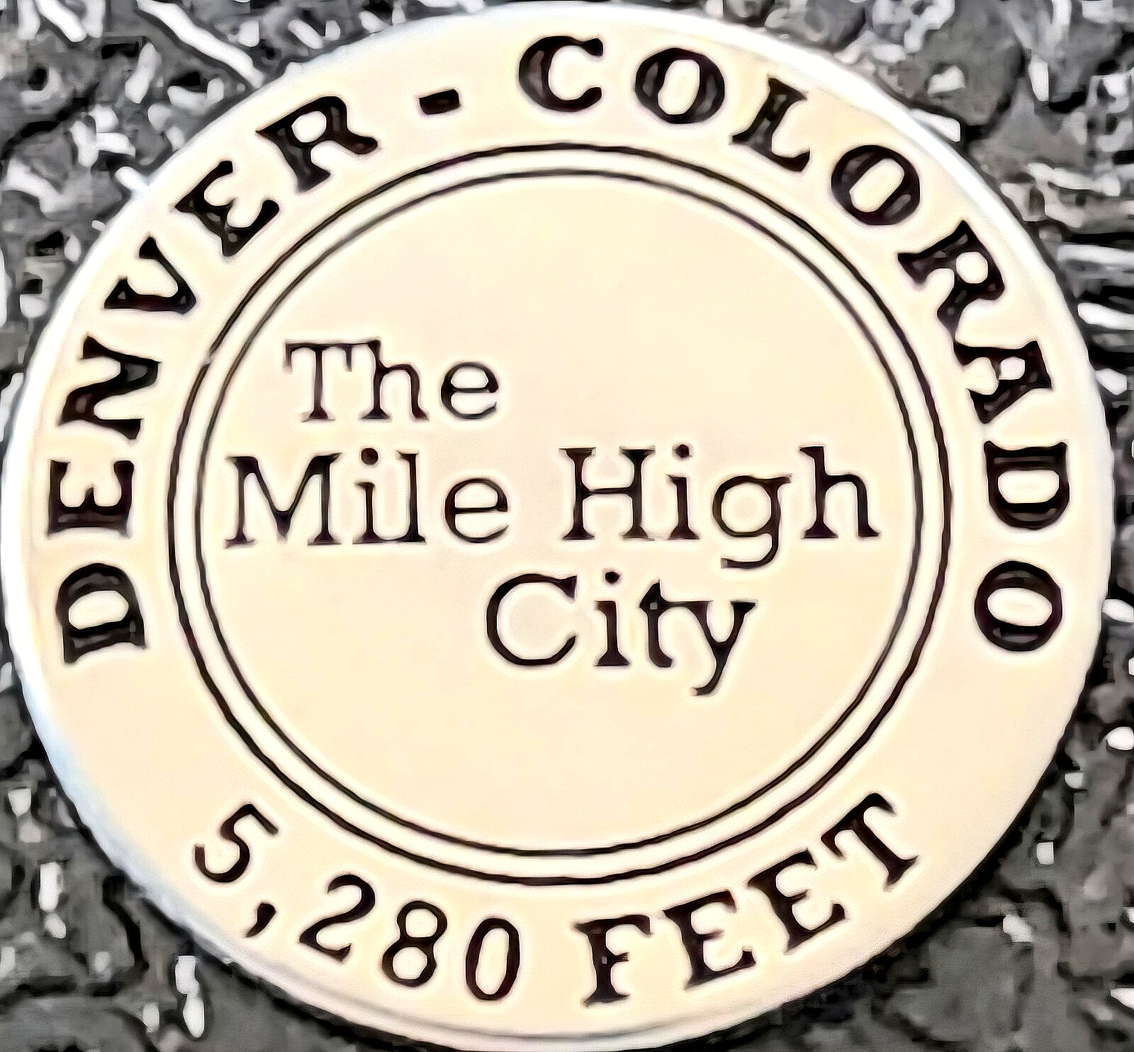 NEW LISTING – DENVER SKYLINE – THE MILE HIGH CITY – NATIONAL PARK TYPE TOKEN CO