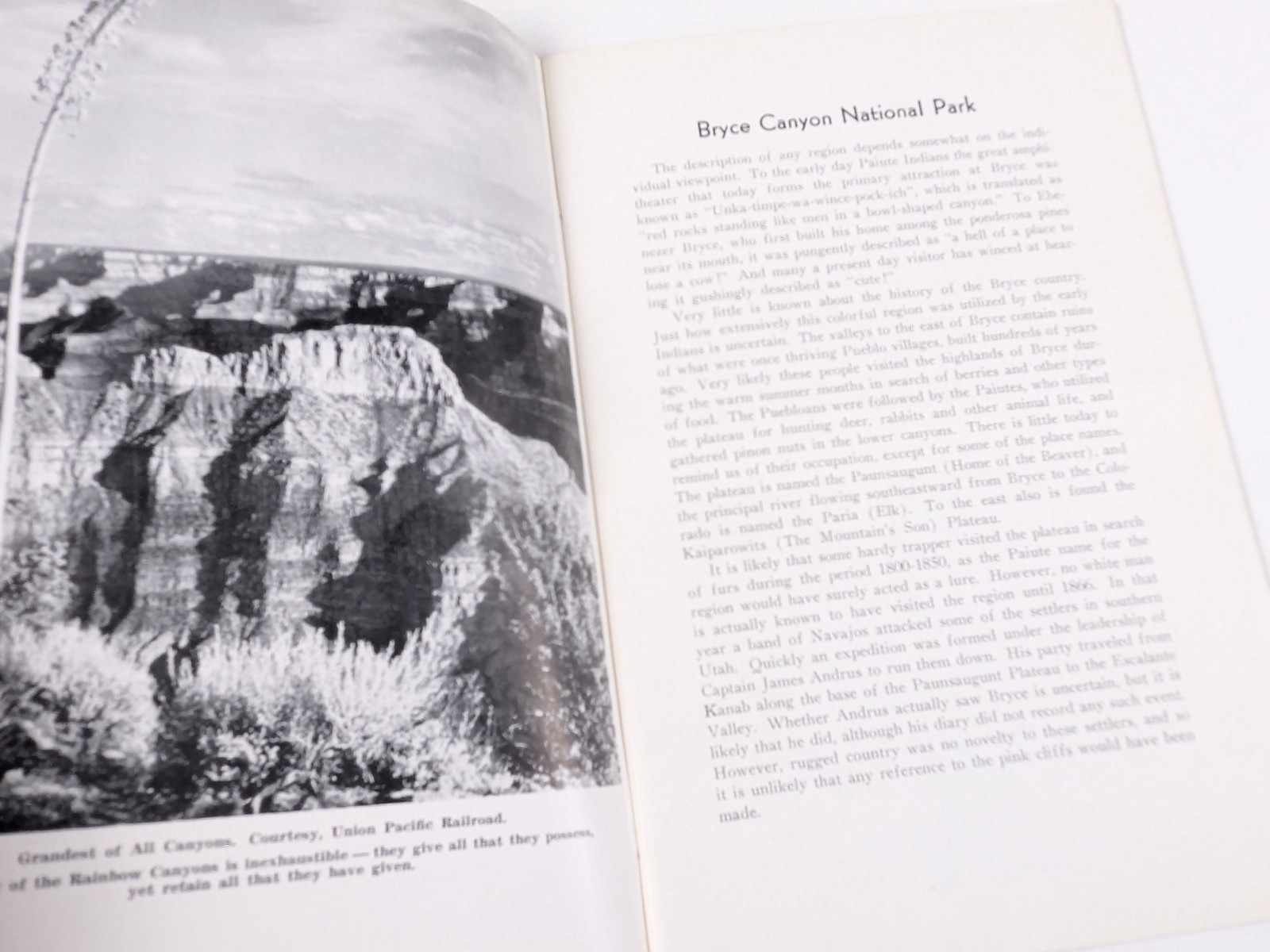 1946 – The Rainbow Canyon Country by Russel K Grater Zion National Park – B14